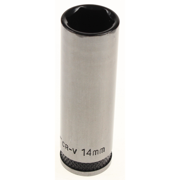 Sealey Socket 3/8"dr 14mm deep (6pt) 'black series'