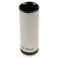 Sealey Socket 3/8"dr 16mm deep (6pt) 'black series' AK7971.24
