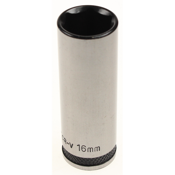 Sealey Socket 3/8"dr 16mm deep (6pt) 'black series'