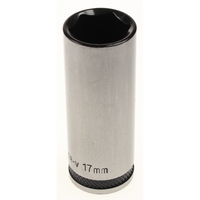 Sealey Socket 3/8"dr 17mm deep (6pt) 'black series' AK7971.25
