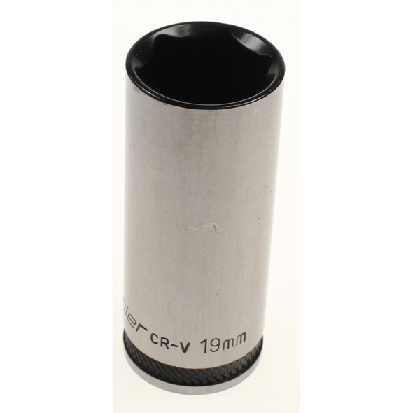 Sealey Socket 3/8"dr 19mm deep (6pt) 'black series'