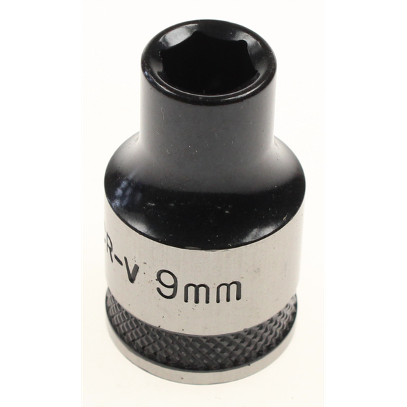 Sealey Socket 1/2"dr 9mm (6pt) 'black series'