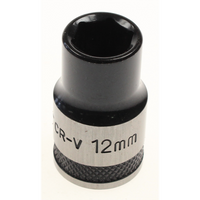 Sealey Socket 1/2"dr 12mm (6pt) 'black series' AK7972.05