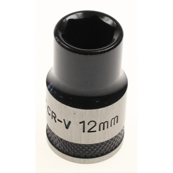 Sealey Socket 1/2"dr 12mm (6pt) 'black series'