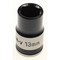 Sealey Socket 1/2"dr 13mm (6pt) 'black series' AK7972.06