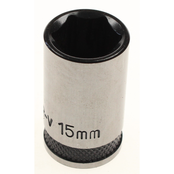 Sealey Socket 1/2"dr 15mm (6pt) 'black series'