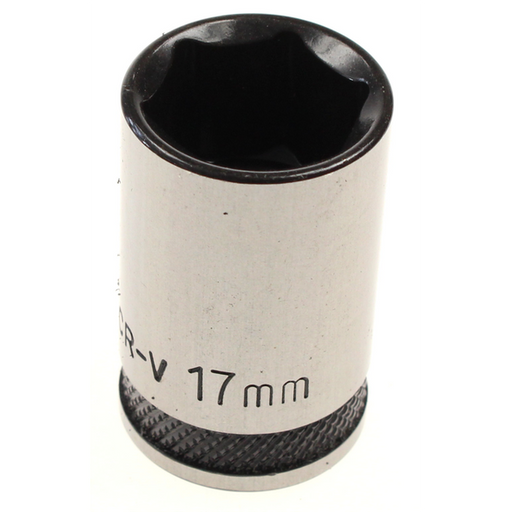 Sealey Socket 1/2"dr 17mm (6pt) 'black series'