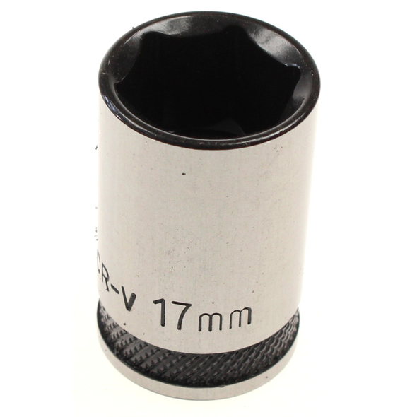 Sealey Socket 1/2"dr 17mm (6pt) 'black series'