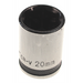 Sealey Socket 1/2"dr 20mm (6pt) 'black series'