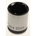 Sealey Socket 1/2"dr 22mm (6pt) 'black series'