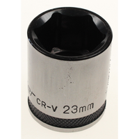 Sealey Socket 1/2"dr 23mm (6pt) 'black series' AK7972.16