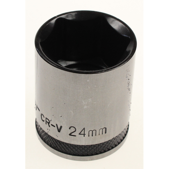 Sealey Socket 1/2"dr 24mm (6pt) 'black series'