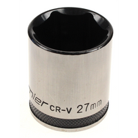 Sealey Socket 1/2"dr 27mm (6pt) 'black series' AK7972.18