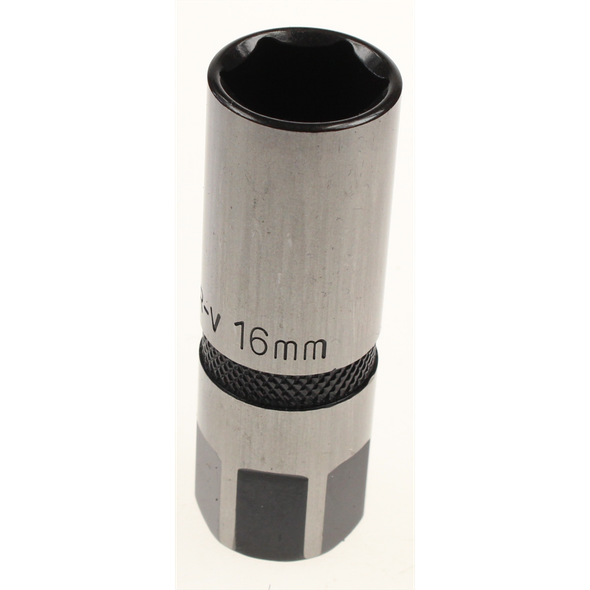 Sealey 1/2"dr 16mm spark plug socket 'black series'