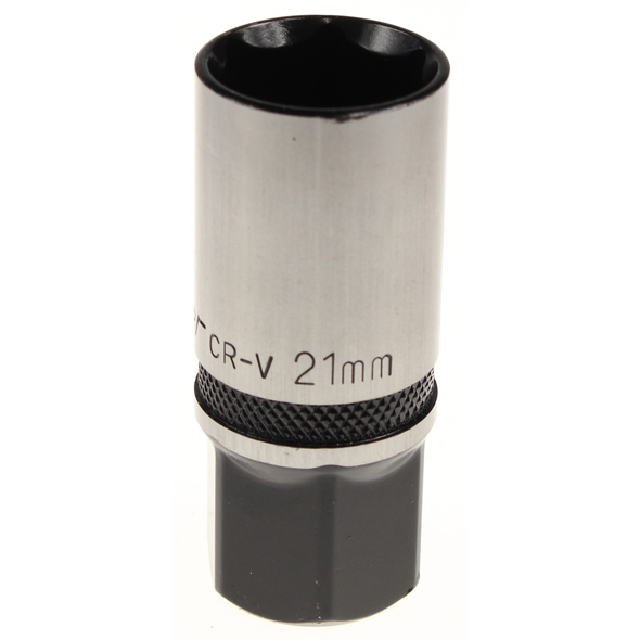Sealey 1/2"dr 21mm spark plug socket 'black series'