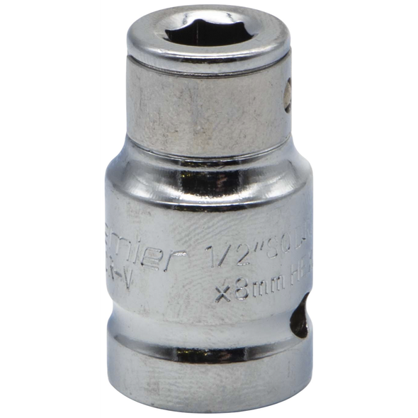 Sealey 1/2"Dr Hex Adaptor 8mm