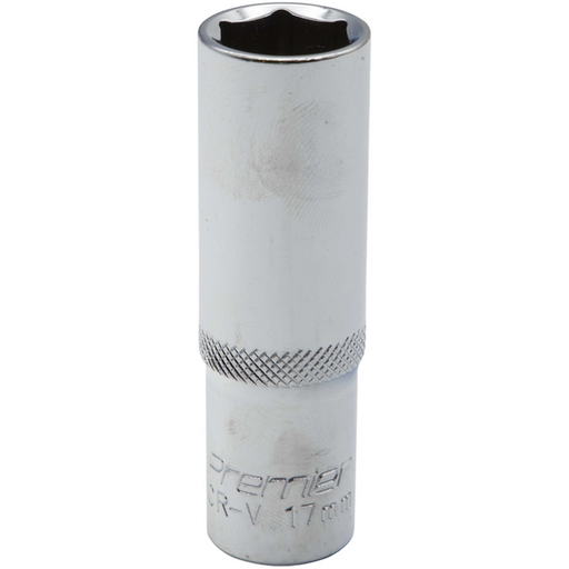 Sealey 1/2"Dr Deep Socket 17mm