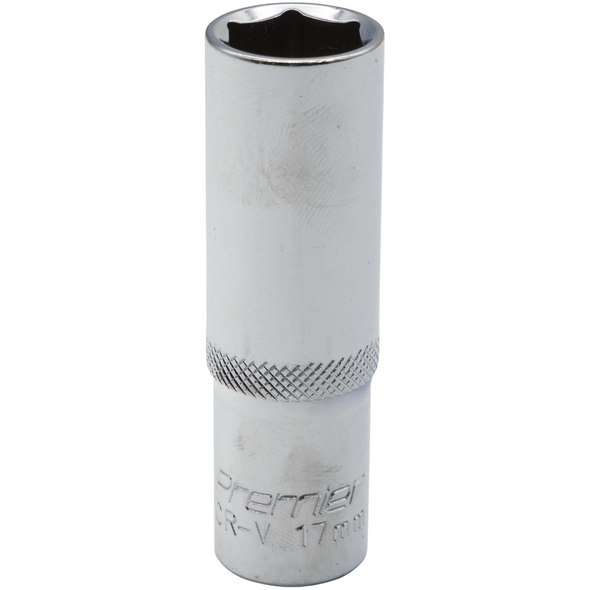Sealey 1/2"Dr Deep Socket 17mm