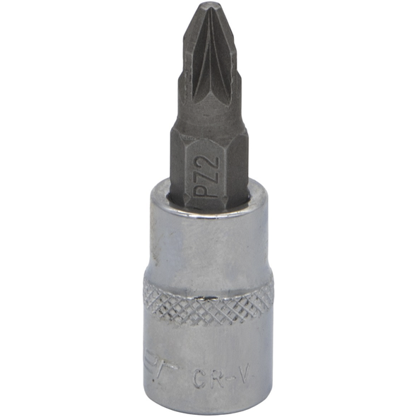 Sealey 1/4"Dr Pozi Socket Bit PZ2