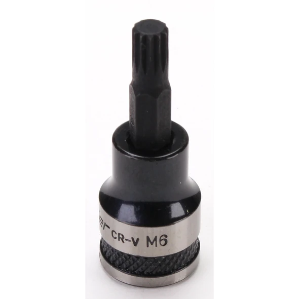 Sealey Spline Socket Bit 3/8"Sq Drive M6 (Black Series)