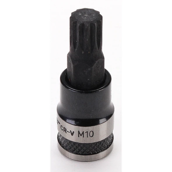 Sealey Spline Socket Bit 3/8"Sq Drive M10 (Black Series)