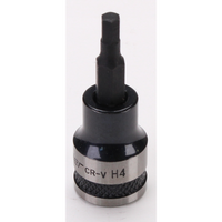 Sealey Hex Socket Bit 3/8"Sq Drive 4mm (Black Series) AK7985.17