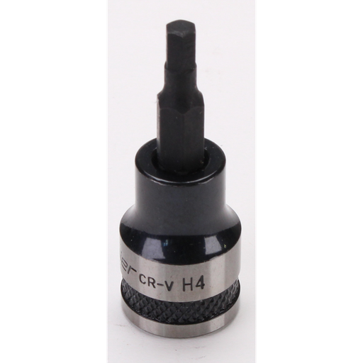 Sealey Hex Socket Bit 3/8"Sq Drive 4mm (Black Series)