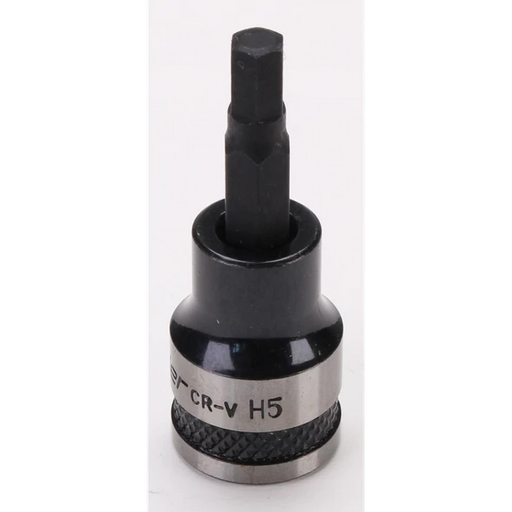 Sealey Hex Socket Bit 3/8"Sq Drive 5mm (Black Series)