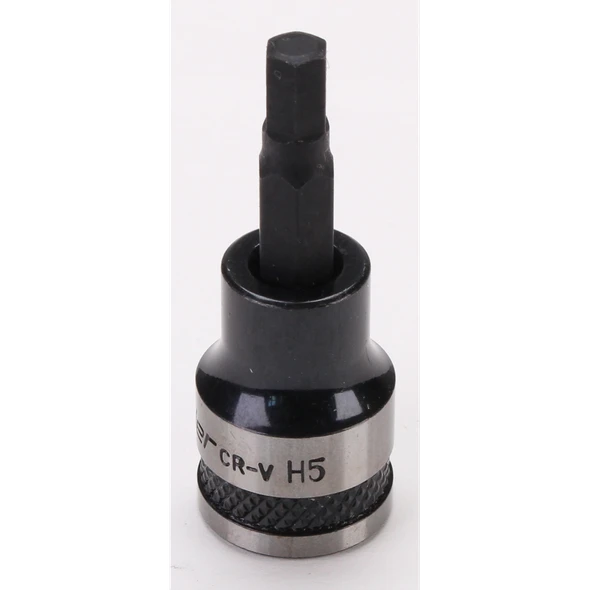 Sealey Hex Socket Bit 3/8"Sq Drive 5mm (Black Series)