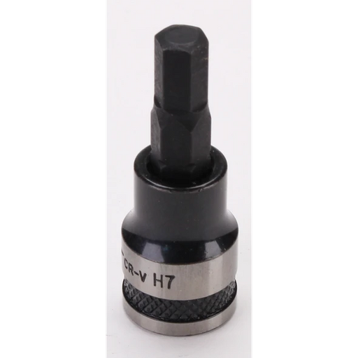 Sealey Hex Socket Bit 3/8"Sq Drive 7mm (Black Series)
