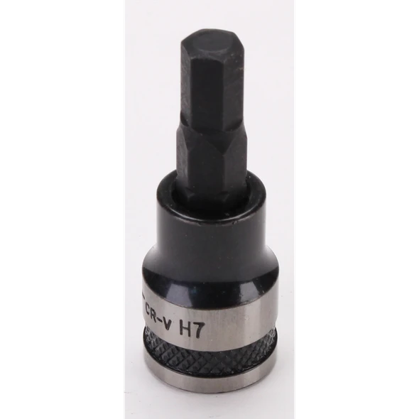 Sealey Hex Socket Bit 3/8"Sq Drive 7mm (Black Series)