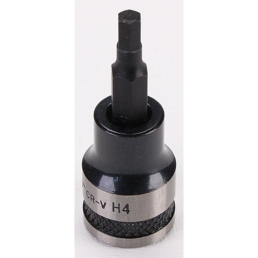 Sealey Hex Key Socket Bit 3/8"Dr 4mm (Black Series)