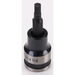 Sealey Hex Key Socket Bit 3/8"Dr 4mm (Black Series)