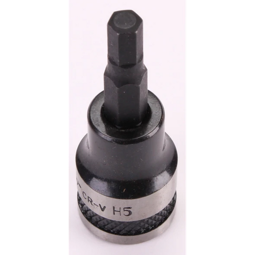 Sealey Hex Key Socket Bit 3/8"Dr 5mm (Black Series)