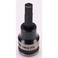 Sealey Hex Key Socket Bit 3/8"Dr 6mm (Black Series) AK7986.03