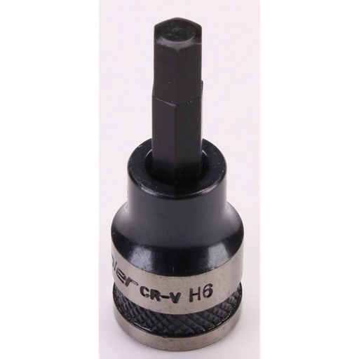 Sealey Hex Key Socket Bit 3/8"Dr 6mm (Black Series)