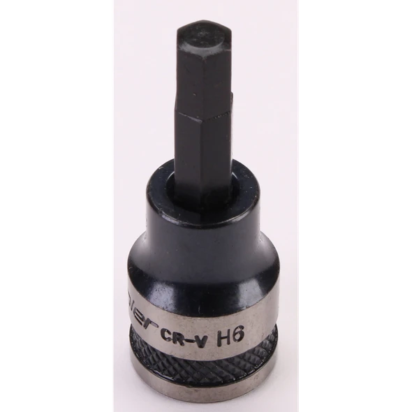 Sealey Hex Key Socket Bit 3/8"Dr 6mm (Black Series)