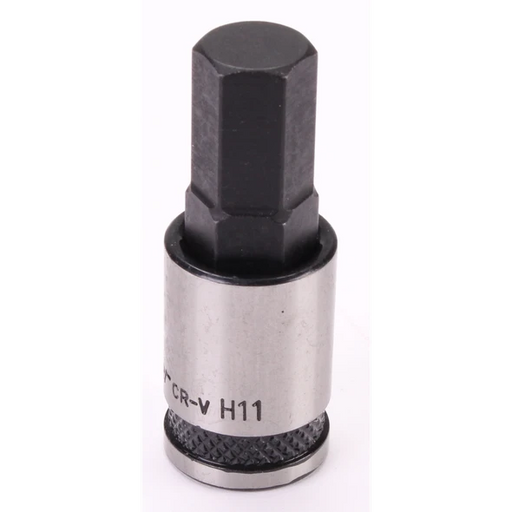 Sealey Hex Key Socket Bit 3/8"Dr 11mm (Black Series)