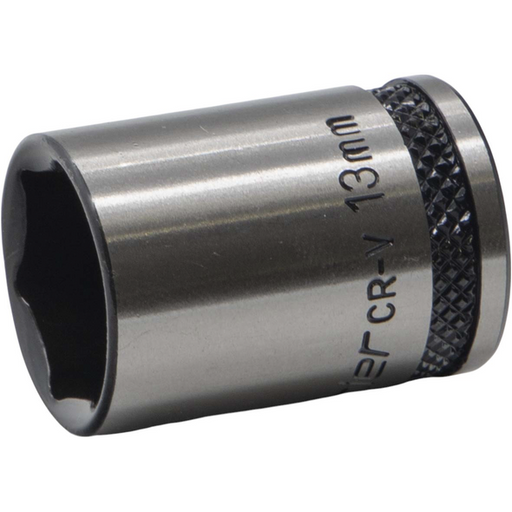 Sealey 1/4"Dr Socket 13mm (Black Series)