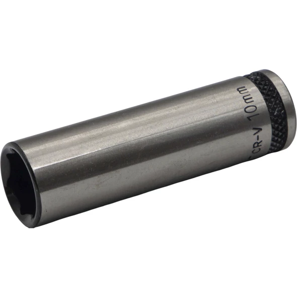 Sealey 1/4"Dr Deep Socket 10mm (Black Series)