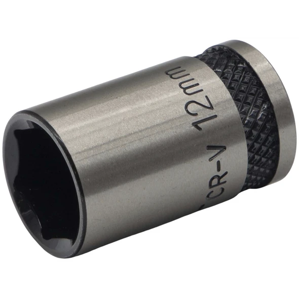 Sealey 3/8"Dr Socket 12mm (Black Series)