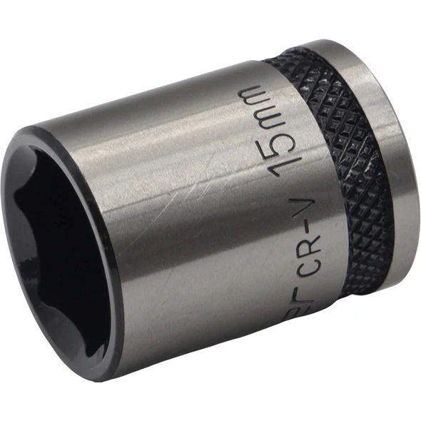 Sealey 3/8"Dr Socket 15mm (Black Series)