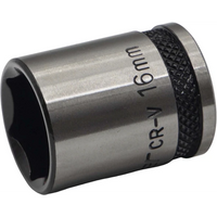 Sealey 3/8"Dr Socket 16mm (Black Series) AK7992.09