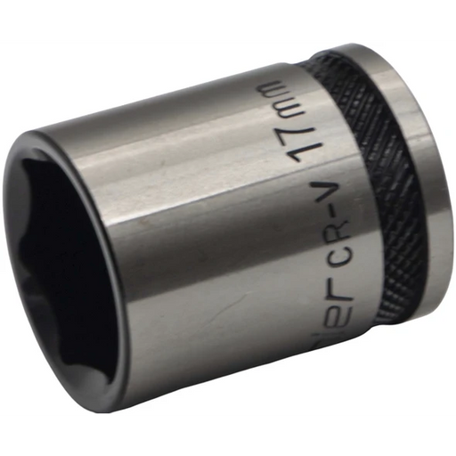 Sealey 3/8"Dr Socket 17mm (Black Series)