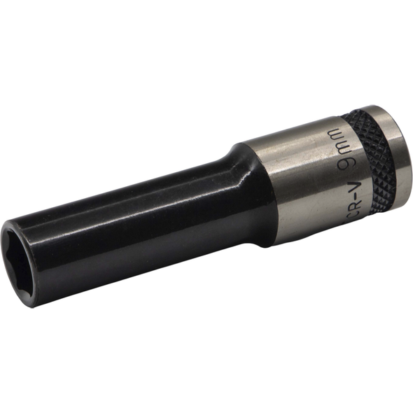 Sealey 3/8"Dr Deep Socket 9mm (Black Series)