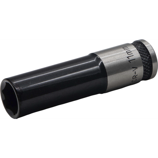 Sealey 3/8"Dr Deep Socket 11mm (Black Series)