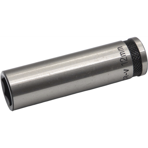 Sealey 3/8"Dr Deep Socket 12mm (Black Series)