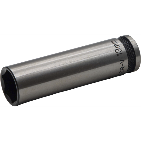 Sealey 3/8"Dr Deep Socket 13mm (Black Series)