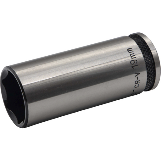 Sealey 3/8"Dr Deep Socket 19mm (Black Series)