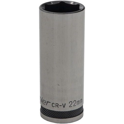 Sealey 1/2"Dr Deep Socket 22mm (Black Series)